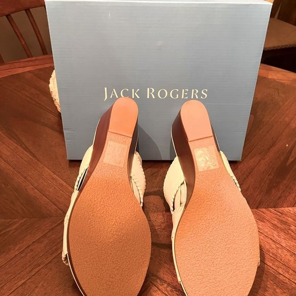 Jack Rodgers Jackie Mid Wedge Slide-10M - Picture 6 of 7